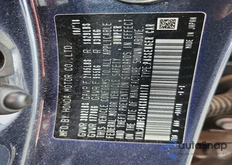 2019 Honda Civic Ex z USA, uszkodzony, nr VIN JHMFC1F34KX000178